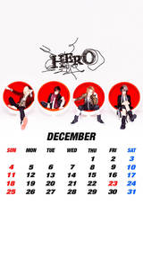 待受カレンダー 2011年12月