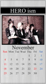 待受カレンダー 2012年11月